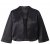 Ulla Popken 849457 Bolero Sort - Jakker - Dame jakker i store størrelser