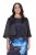 Ulla Popken 849457 Bolero Sort - Jakker - Dame jakker i store størrelser