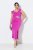 Ulla Popken 849508 Aftenkjole Lilla - Aftenkjoler - Festkjoler i plus size