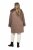 Ulla Popken 850251 Teddyfrakke Lysebrun - Frakker - Frakker i store størrelser