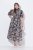 Ulla Popken 850298 Blomstret skjortekjole Mørkeblå - Maxikjoler - Maxikjoler i plus size