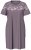 Ulla Popken 850401 Blomstret natkjole Brun - Natkjoler - 