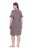 Ulla Popken 850401 Blomstret natkjole Brun - Natkjoler - 