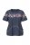 Ulla Popken 850403 Blomstret pyjamas Mørkeblå - Pyjama/Loungewear - 