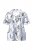 Ulla Popken 850441 Mønstret pyjamas Benhvid - Pyjama/Loungewear - 