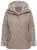 Ulla Popken 850509 Jakke i kunstpels Taupe - Jakker - Dame jakker i store størrelser