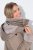 Ulla Popken 850509 Jakke i kunstpels Taupe - Jakker - Dame jakker i store størrelser