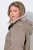 Ulla Popken 850509 Jakke i kunstpels Taupe - Jakker - Dame jakker i store størrelser