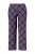 Ulla Popken 850864 Ternet 3-delt pyjamassæt Violet - Pyjama/Loungewear - 