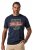 JP1880 850980 T-shirt med print i vintagelook Mørkeblå TALL - TALL T-shirts - Lange T-shirts Mænd