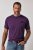 JP1880 850985 T-shirt med brystprint Mørklilla TALL - TALL T-shirts - Lange T-shirts Mænd