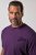 JP1880 850985 T-shirt med brystprint Mørklilla TALL - TALL T-shirts - Lange T-shirts Mænd