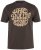 JP1880 851001 Rolling Stones Retro Logo T-shirt Hasselnød - Band T-shirts - Band T-shirts til mænd