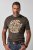 JP1880 851001 Rolling Stones Retro Logo T-shirt Hasselnød TALL - TALL T-shirts - Lange T-shirts Mænd