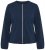 Ulla Popken 851040 Sweatjakke med lynlås Mørkeblå - Collegetrøjer - Sweatshirts til kvinder i plus size