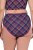Ulla Popken 851070 Ternede trusser i økologisk bomuld 5-pak Violet - Trusser - 