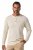 JP1880 851075 Langærmet Henley-shirt Sandgrå TALL - TALL T-shirts - Lange T-shirts Mænd