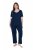 Ulla Popken 851245 Stribet pyjamas Mørkeblå - Pyjama/Loungewear - 