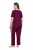 Ulla Popken 851245 Pyjamas Bærrød - Pyjama/Loungewear - 