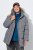 Ulla Popken 851438 HYPRAR quiltet jakke i A-facon Mørkegrøn - Jakker - Dame jakker i store størrelser