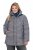 Ulla Popken 851438 HYPRAR quiltet jakke i A-facon Mørkegrøn - Jakker - Dame jakker i store størrelser