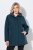Ulla Popken 851459 Quiltet jakke Petrol - Jakker - Dame jakker i store størrelser