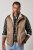 JP1880 851516 Ruskindsvest med teddyfor Beige - Jakker - Jakker i store størrelser, 2XL- 12XL