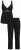 Ulla Popken 851693 Pyjamas Sort - Pyjama/Loungewear - 