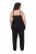 Ulla Popken 851693 Pyjamas Sort - Pyjama/Loungewear - 