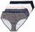 Ulla Popken 851730 Mønstrede trusser 5-pak Beige - Trusser - 