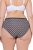 Ulla Popken 851730 Mønstrede trusser 5-pak Beige - Trusser - 