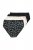 Ulla Popken 851752 Stribede trusser 5-pak Sort - Trusser - 