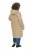 Ulla Popken 851764 Oversize frakke med aftagelig hætte Sand - Frakker - Frakker i store størrelser