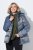 Ulla Popken 851790 Quiltet jakke Denimblå - Jakker - Dame jakker i store størrelser