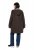 Ulla Popken 851803 Duffelcoat Mørkebrun - Frakker - Frakker i store størrelser