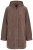 Ulla Popken 851809 Teddyjakke Lysebrun - Jakker - Dame jakker i store størrelser