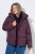 Ulla Popken 851832 Quiltet jakke Brun - Jakker - Dame jakker i store størrelser