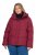Ulla Popken 851832 Quiltet jakke Rød - Jakker - Dame jakker i store størrelser