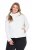 Ulla Popken 851833 Quiltet vest med ståkrave Benhvid - Veste - 
