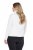 Ulla Popken 851833 Quiltet vest med ståkrave Benhvid - Veste - 