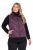 Ulla Popken 851833 Quiltet vest med ståkrave Brun - Veste - 