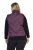 Ulla Popken 851833 Quiltet vest med ståkrave Brun - Veste - 