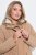 Ulla Popken 852028 Parka Beige - Frakker - Frakker i store størrelser