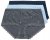 Ulla Popken 852249 Trusser 3-pak Antracit - Trusser - 