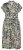 Ulla Popken 852257 Mønstret maxikjole Taupe - Maxikjoler - Maxikjoler i plus size
