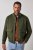 JP1880 852294 Jakke i uldmix med ståkrave Khakigrøn - Jakker - Jakker i store størrelser, 2XL- 12XL