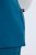 Ulla Popken 852710 Langærmet hjemmesweater Petrol - Pyjama/Loungewear - 
