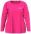Ulla Popken 852747 Langærmet pyjamasoverdel Rosa - Pyjama/Loungewear - 