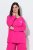 Ulla Popken 852747 Langærmet pyjamasoverdel Rosa - Pyjama/Loungewear - 
