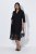 Ulla Popken 852937 Jerseykjole Sort - Jerseykjoler - 